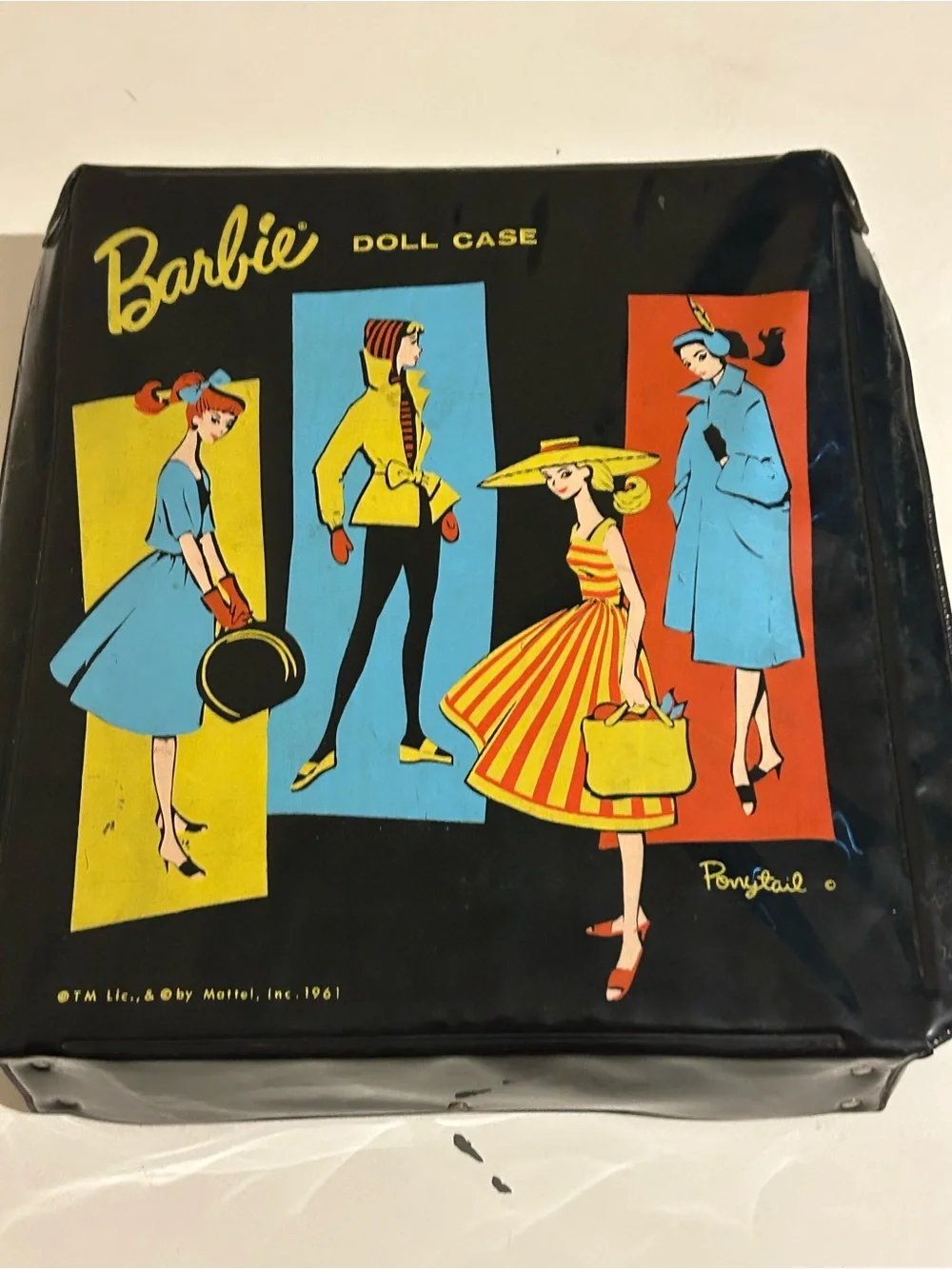 Vtg Barbie Ponytail Doll Case (1961)